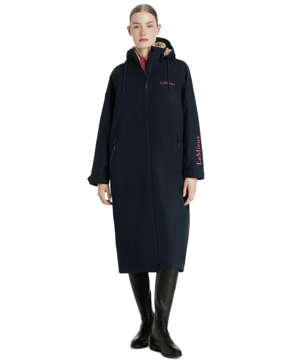 LeMieux Womens HydroShield Robe Long Coat - Image 2