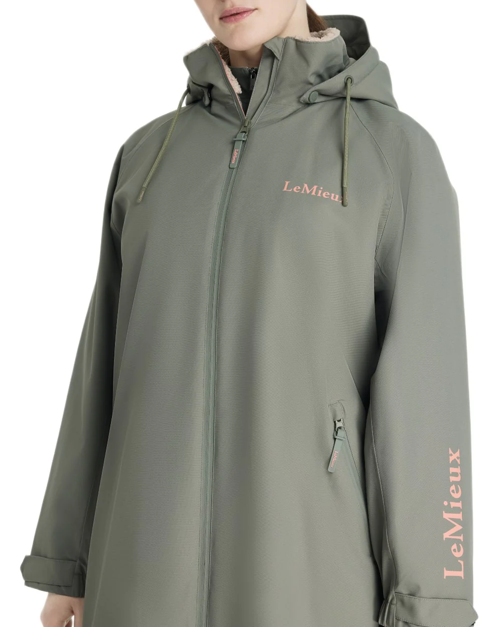 LeMieux Womens HydroShield Robe Long Coat - Image 20