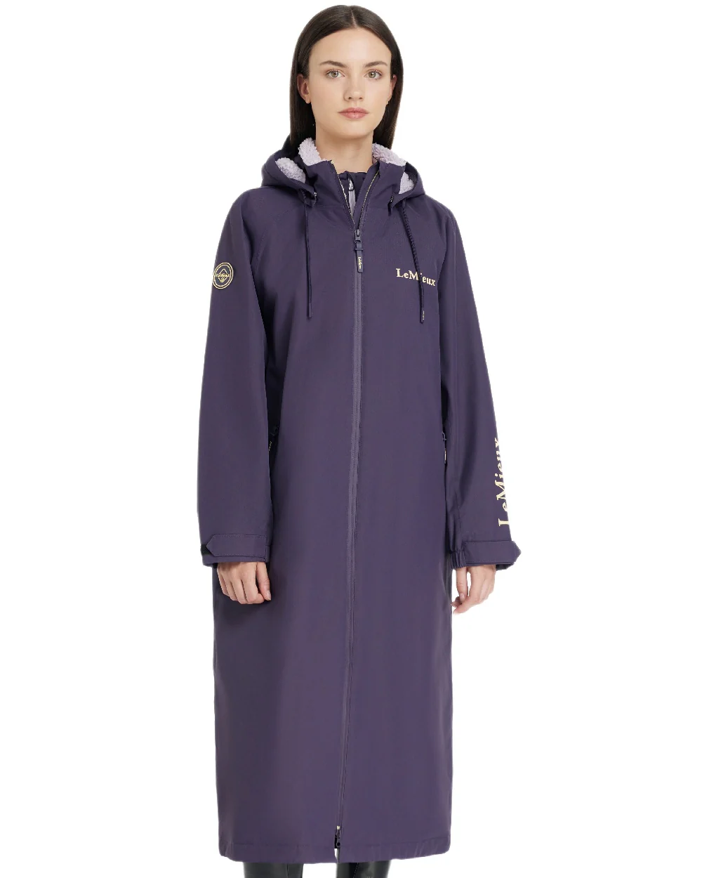 LeMieux Womens HydroShield Robe Long Coat - Image 8