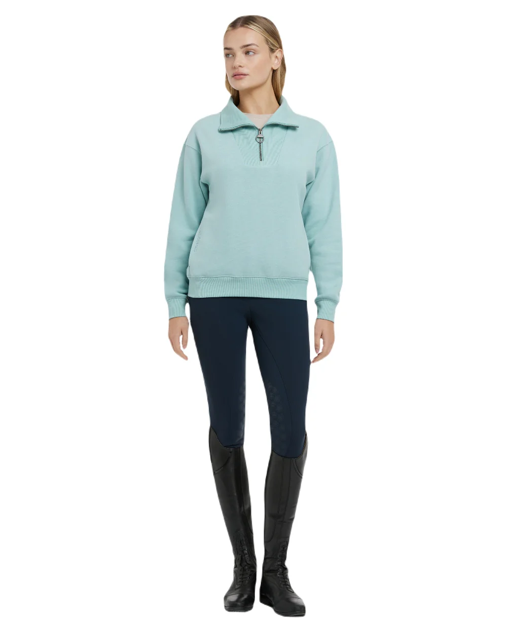 LeMieux Womens Keira Quarter Neck Sweatshirt - Image 15