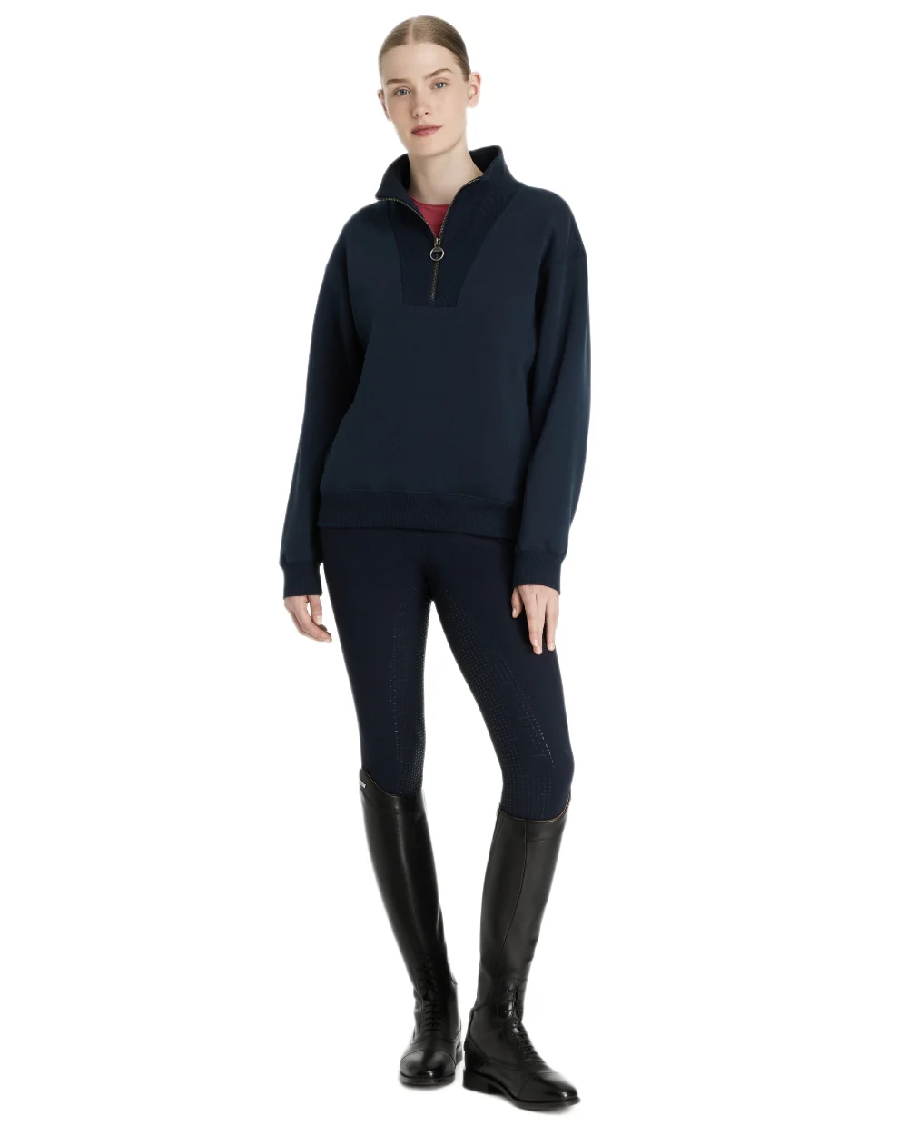 LeMieux Womens Keira Quarter Neck Sweatshirt - Image 29