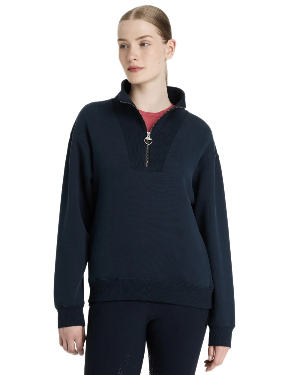 LeMieux Womens Keira Quarter Neck Sweatshirt - Image 30