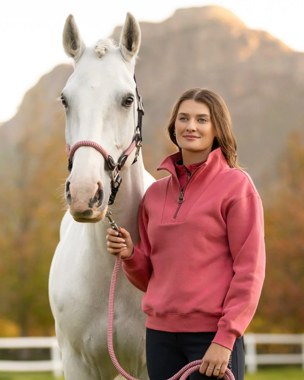 LeMieux Womens Keira Quarter Neck Sweatshirt - Image 35