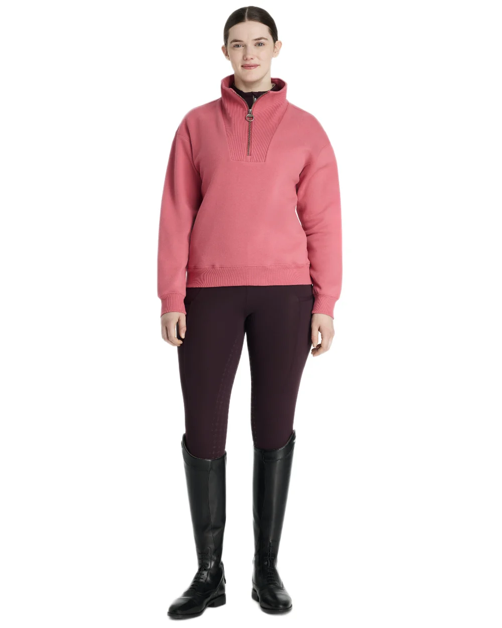 LeMieux Womens Keira Quarter Neck Sweatshirt - Image 36