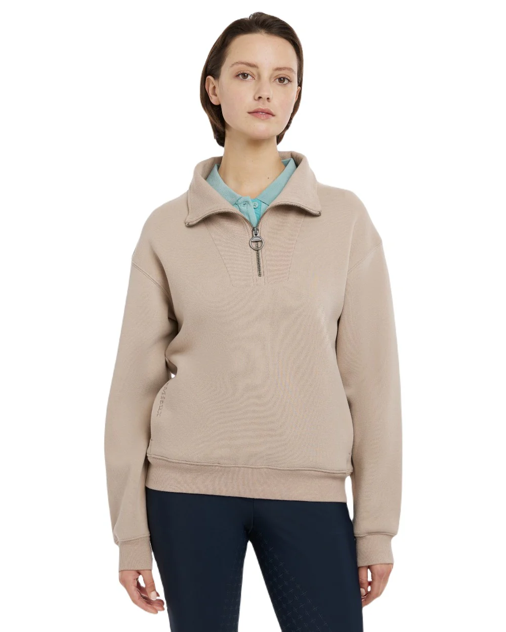 LeMieux Womens Keira Quarter Neck Sweatshirt - Image 4