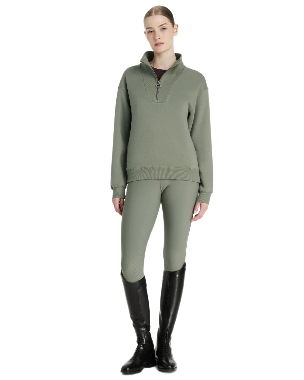 LeMieux Womens Keira Quarter Neck Sweatshirt - Image 49
