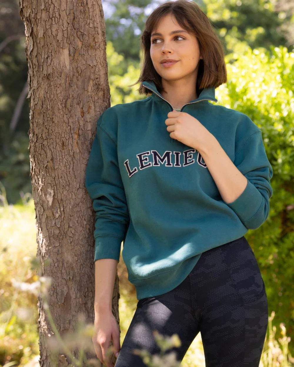 LeMieux Womens Kelsie Quarter Neck Sweatshirt - Image 12