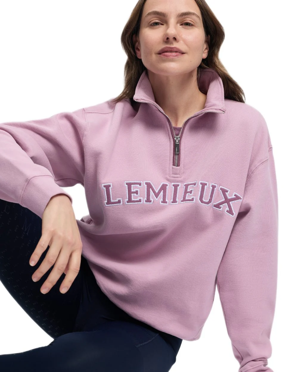 LeMieux Womens Kelsie Quarter Neck Sweatshirt - Image 18