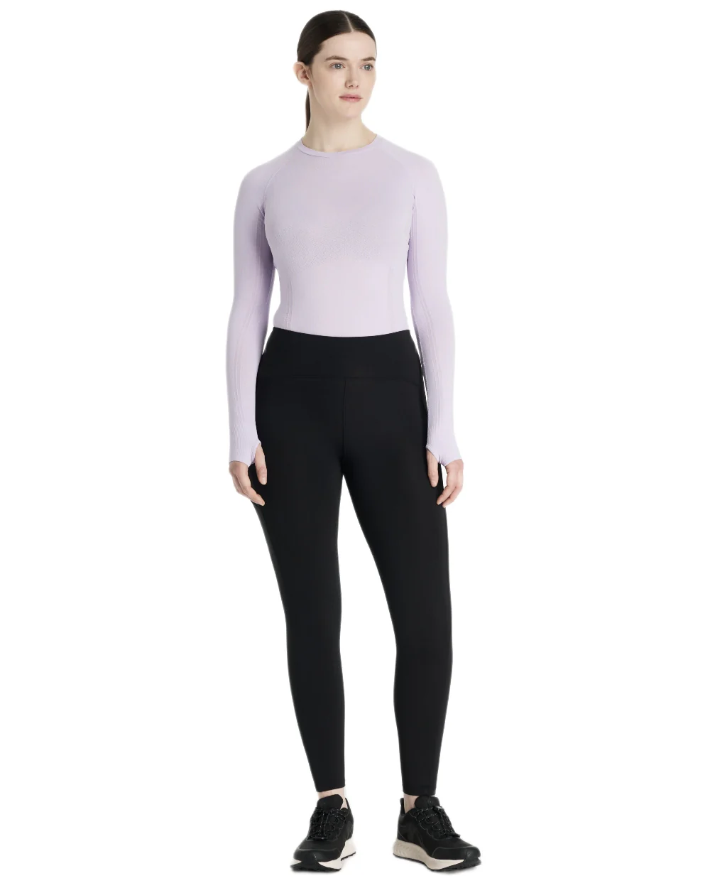 LeMieux Womens Natalie Brushed Pull On Breeches - Image 2