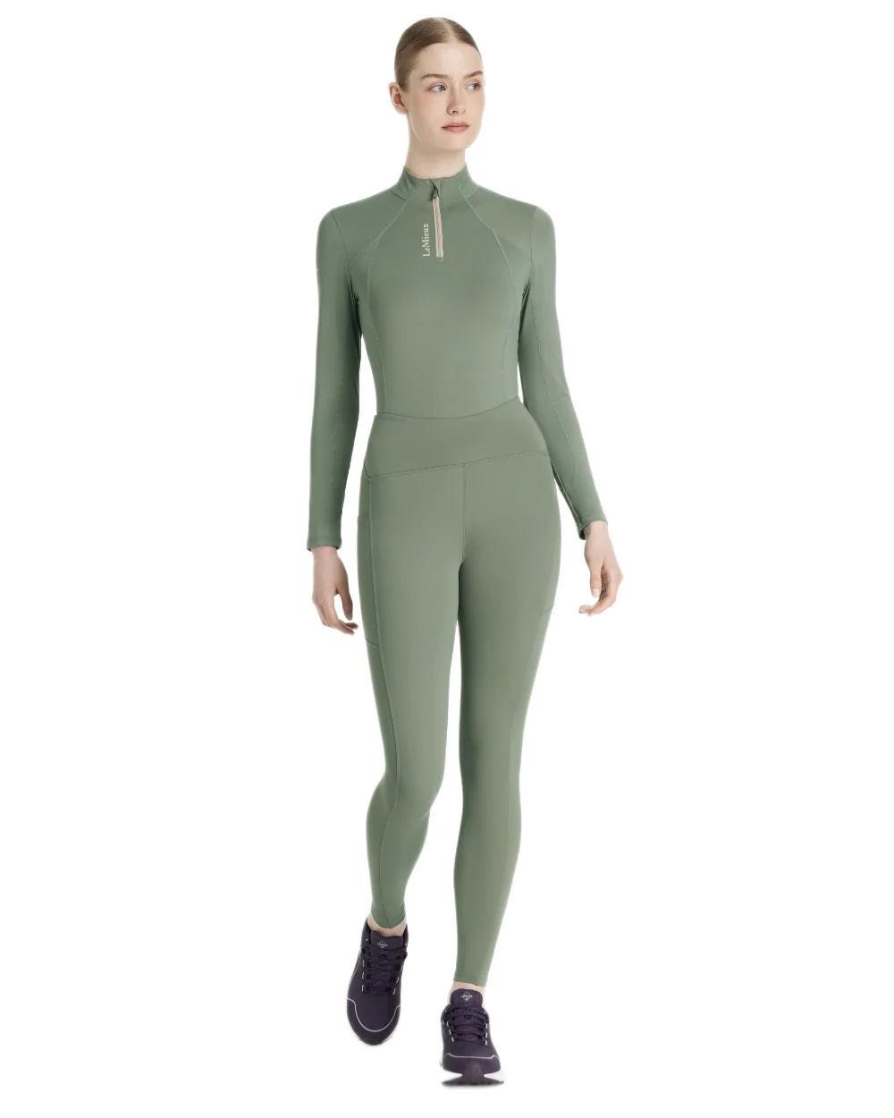 LeMieux Womens Natalie Brushed Pull On Breeches - Image 7