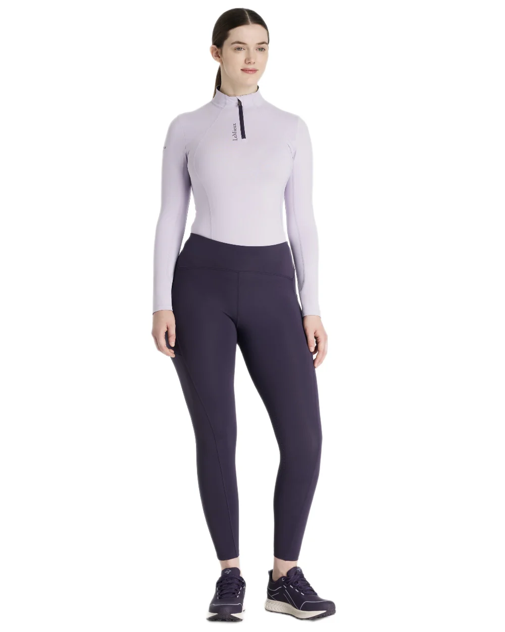LeMieux Womens Natalie Brushed Pull On Breeches Clearance - Image 2