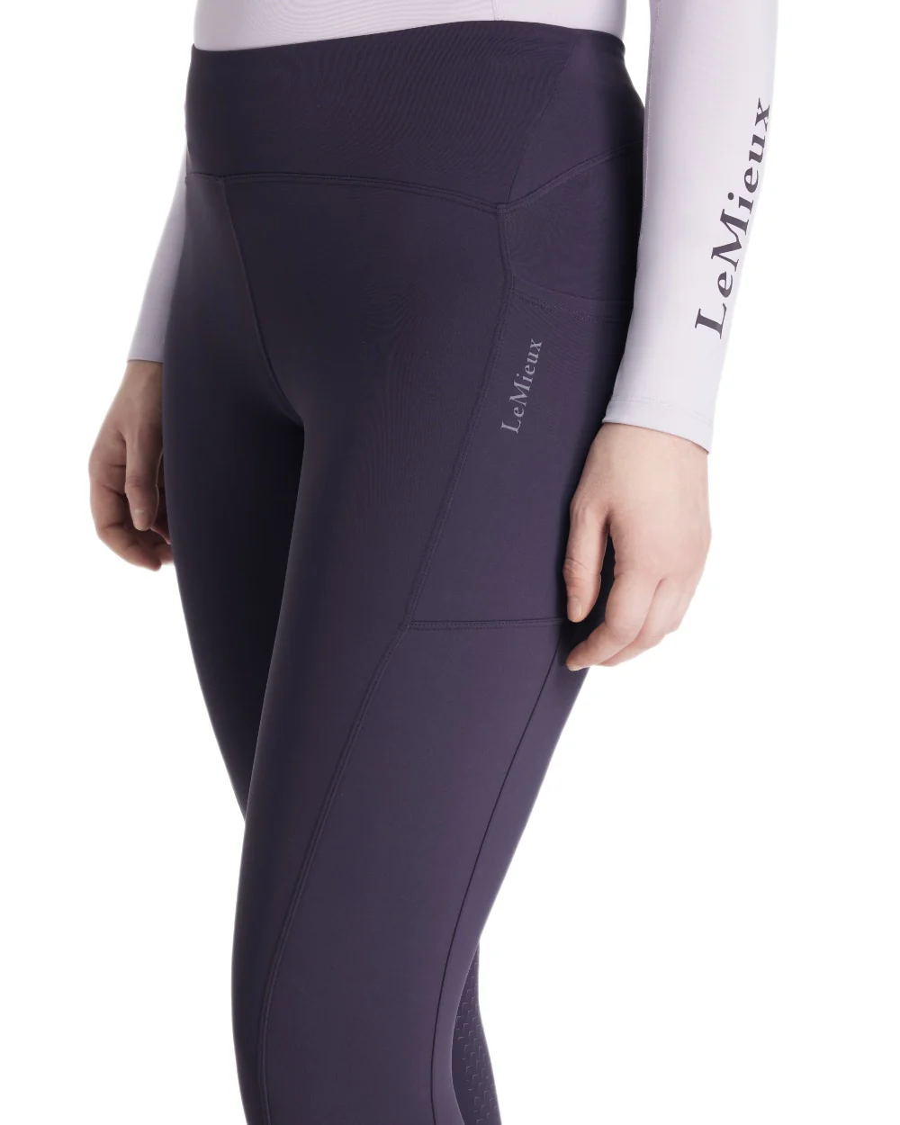 LeMieux Womens Natalie Brushed Pull On Breeches Clearance - Image 3