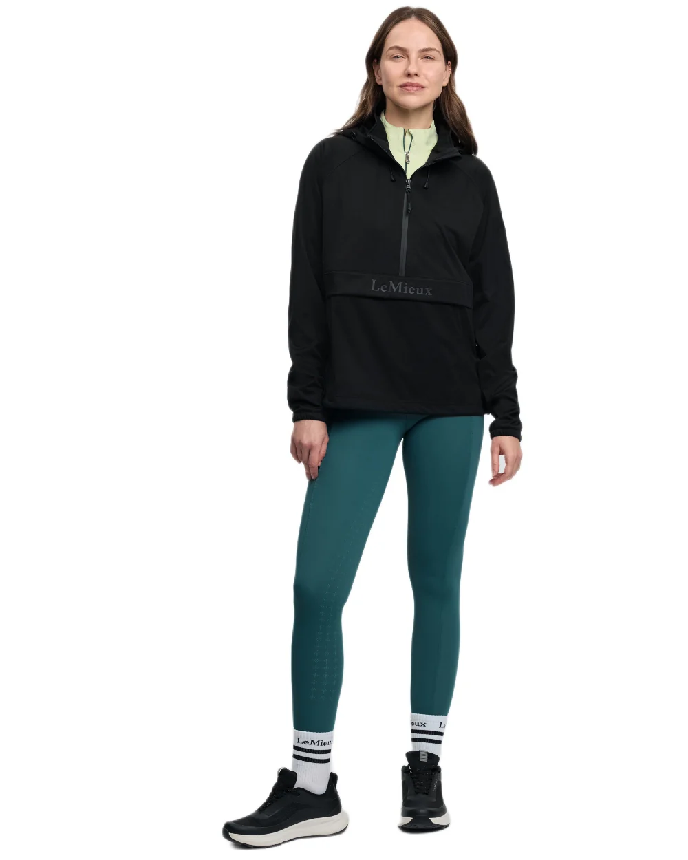 LeMieux Womens Perri Half Zip Waterproof Jacket - Image 3