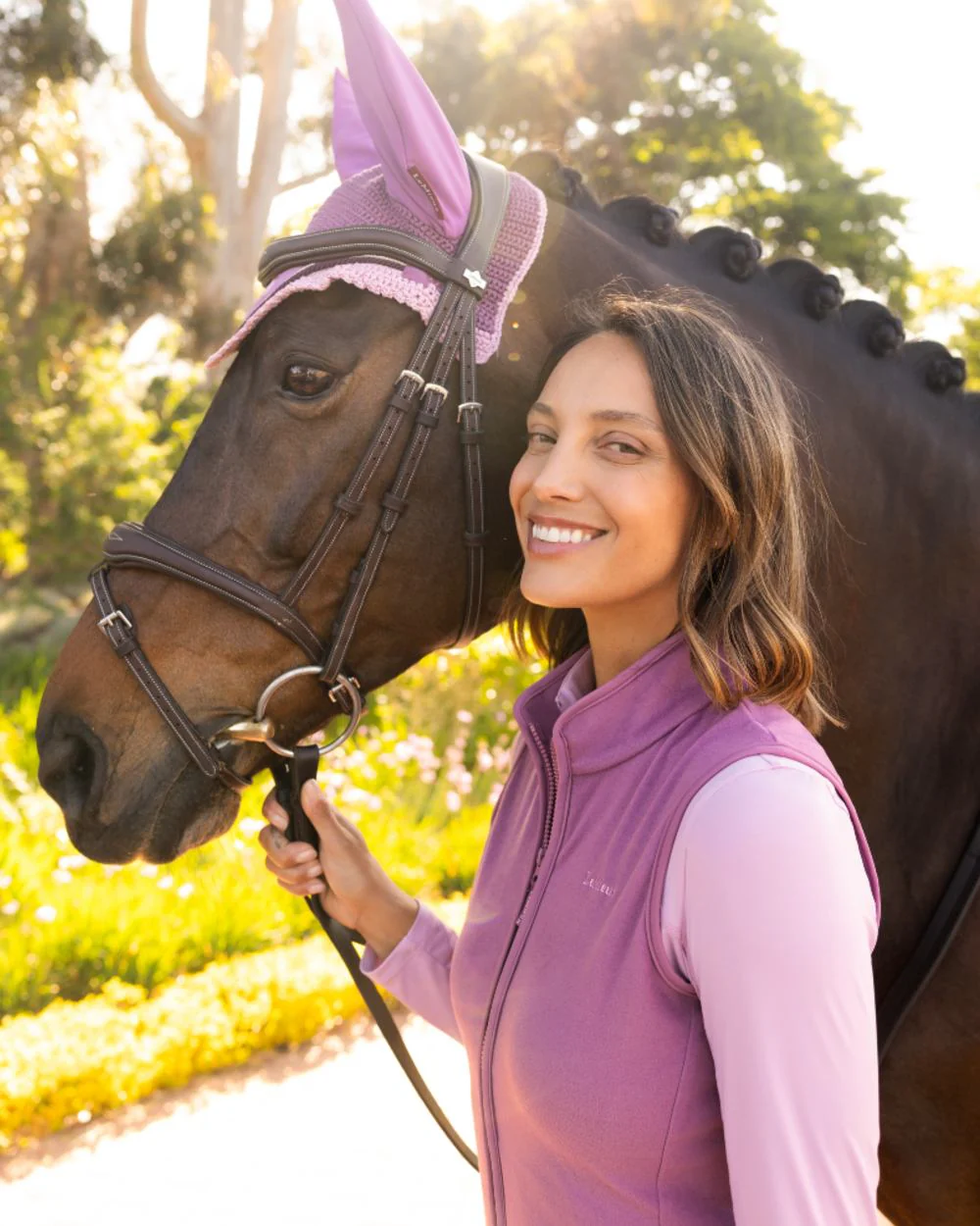 LeMieux Womens Roberta Fleece Gilet - Image 4