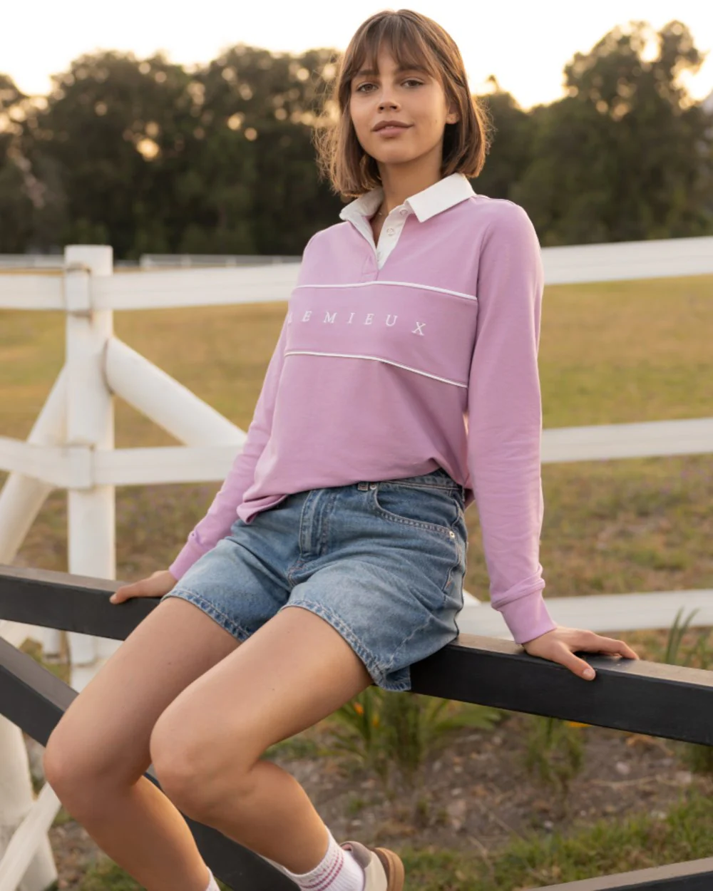 LeMieux Womens Rochelle Rugby Shirt - Image 11