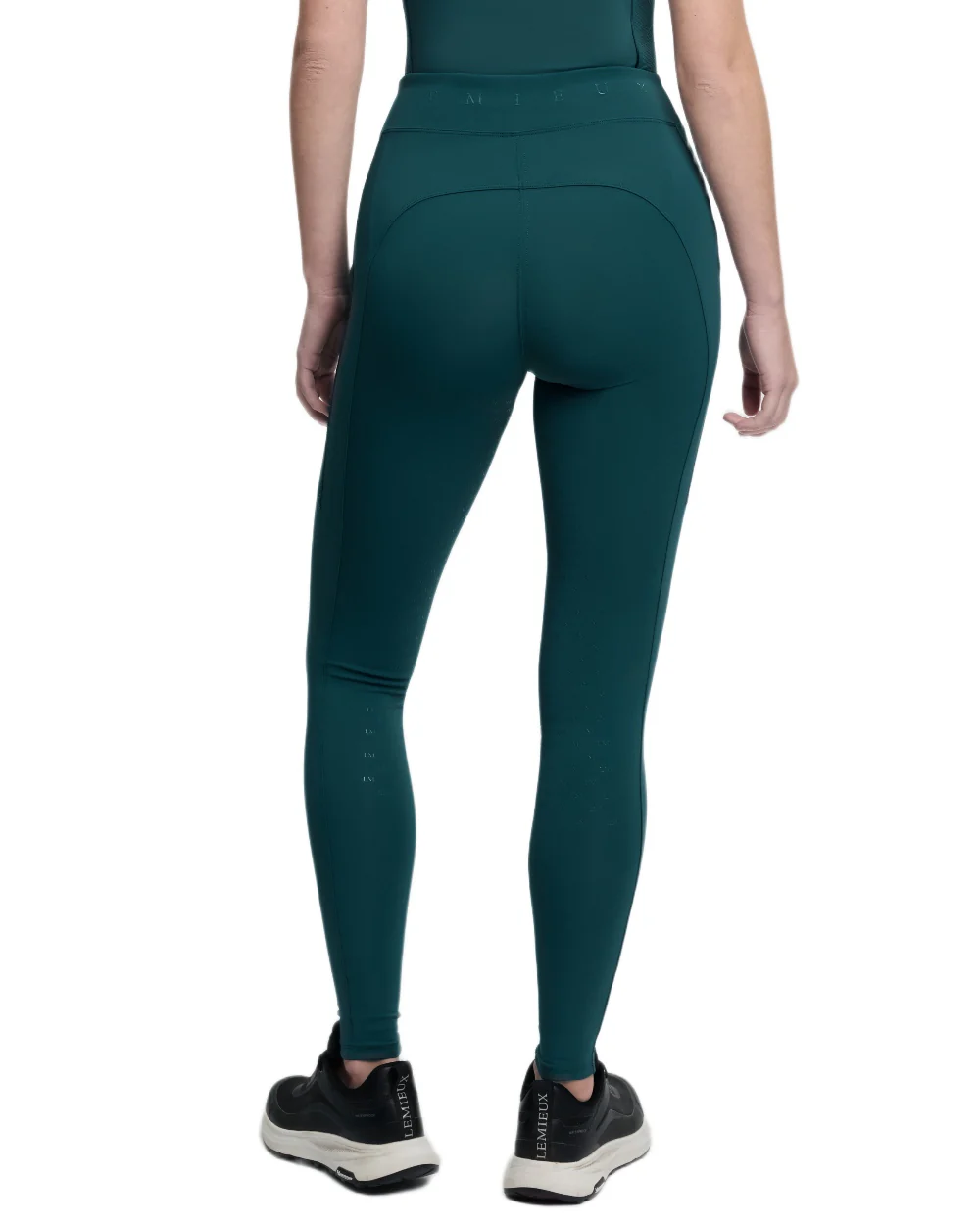 LeMieux Womens Simone Cross Over Half Seat Pull On Breeches - Image 5