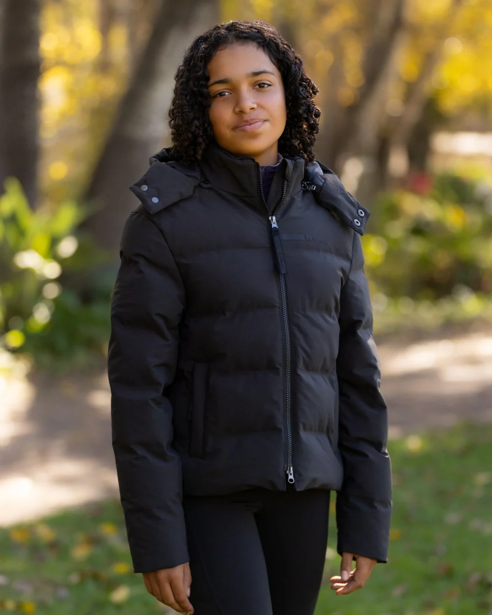 LeMieux Young Rider Daisy Waterproof Coat - Image 2