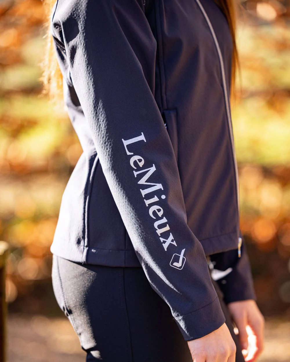 LeMieux Young Rider Elite Softshell Jacket - Image 3