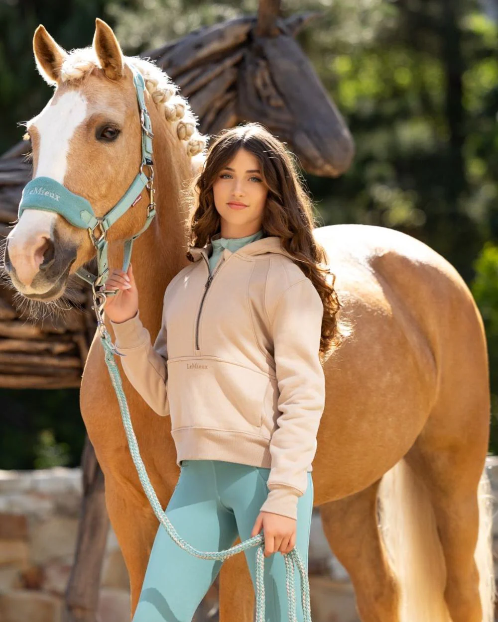 LeMieux Young Rider Harriet Pop Over Hoodie - Image 3