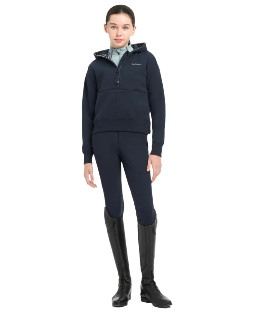 LeMieux Young Rider Hettie Half Zip Hoodie - Image 12