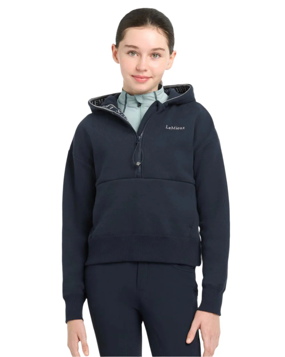 LeMieux Young Rider Hettie Half Zip Hoodie - Image 13