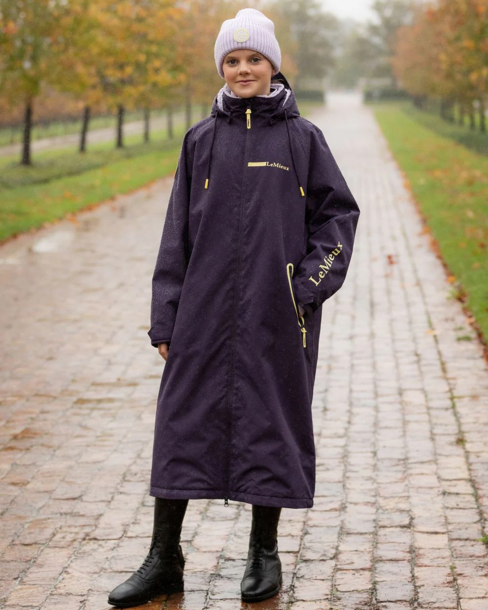 LeMieux Young Rider HydroShield Robe Long Coat - Image 3