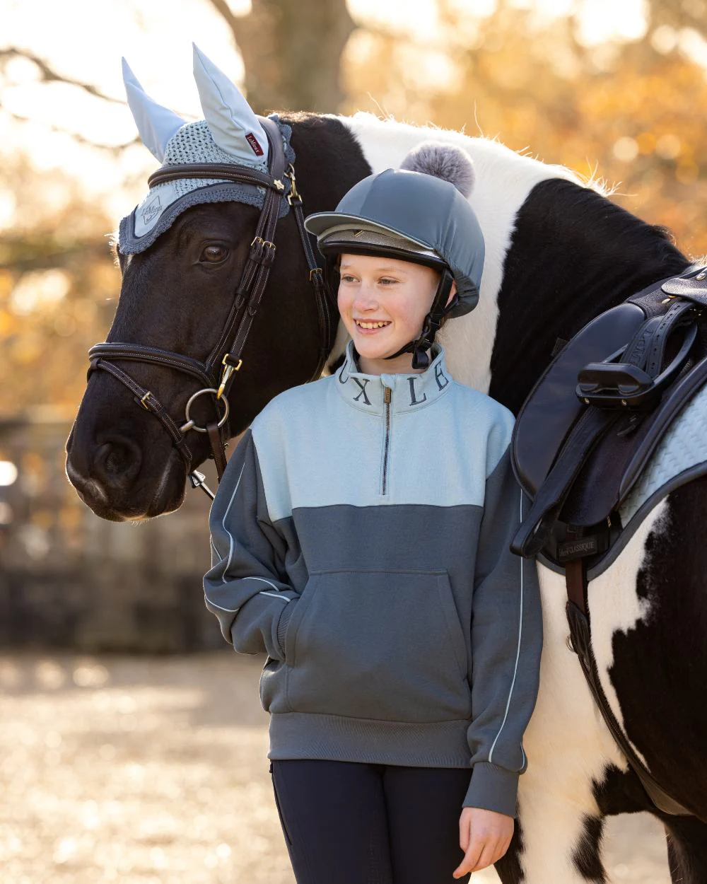 LeMieux Young Rider Kate Quarter Zip Sweater - Image 12