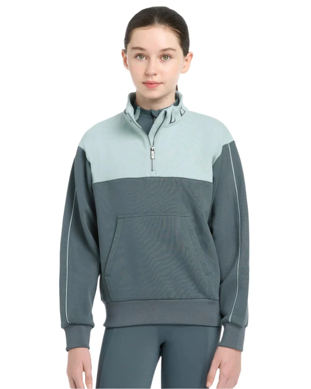 LeMieux Young Rider Kate Quarter Zip Sweater - Image 13