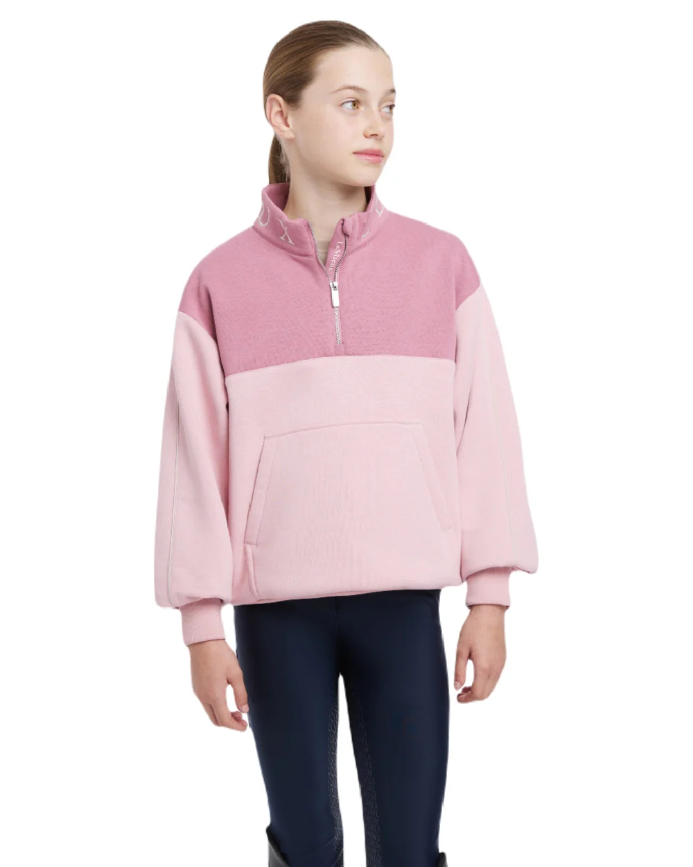 LeMieux Young Rider Kate Quarter Zip Sweater - Image 22