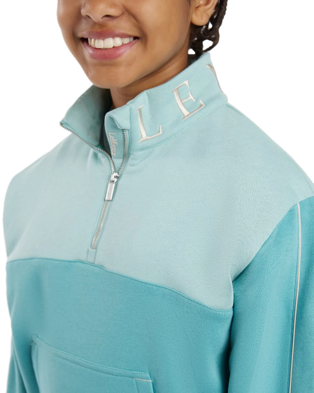 LeMieux Young Rider Kate Quarter Zip Sweater - Image 24