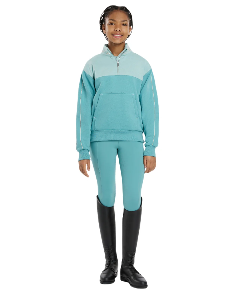 LeMieux Young Rider Kate Quarter Zip Sweater - Image 26