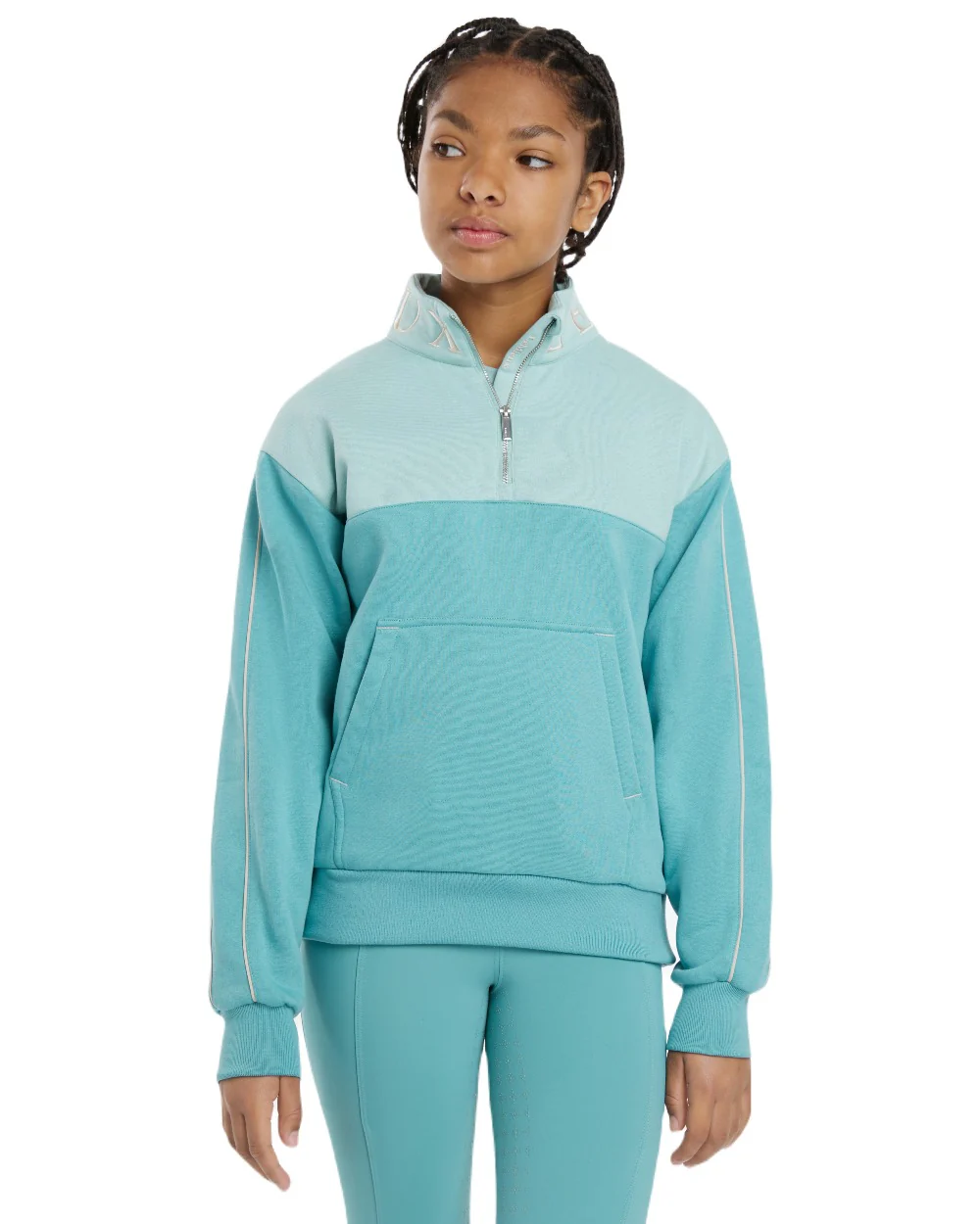 LeMieux Young Rider Kate Quarter Zip Sweater - Image 27