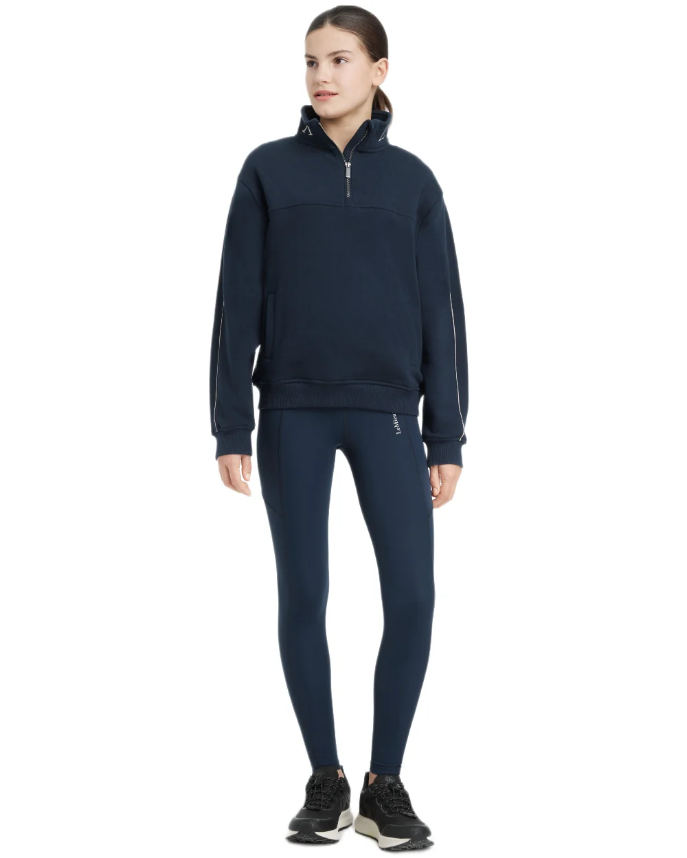 LeMieux Young Rider Kate Quarter Zip Sweater - Image 31