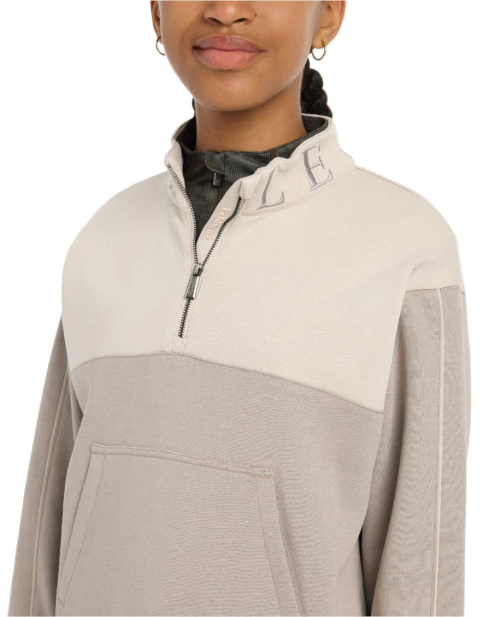 LeMieux Young Rider Kate Quarter Zip Sweater - Image 7
