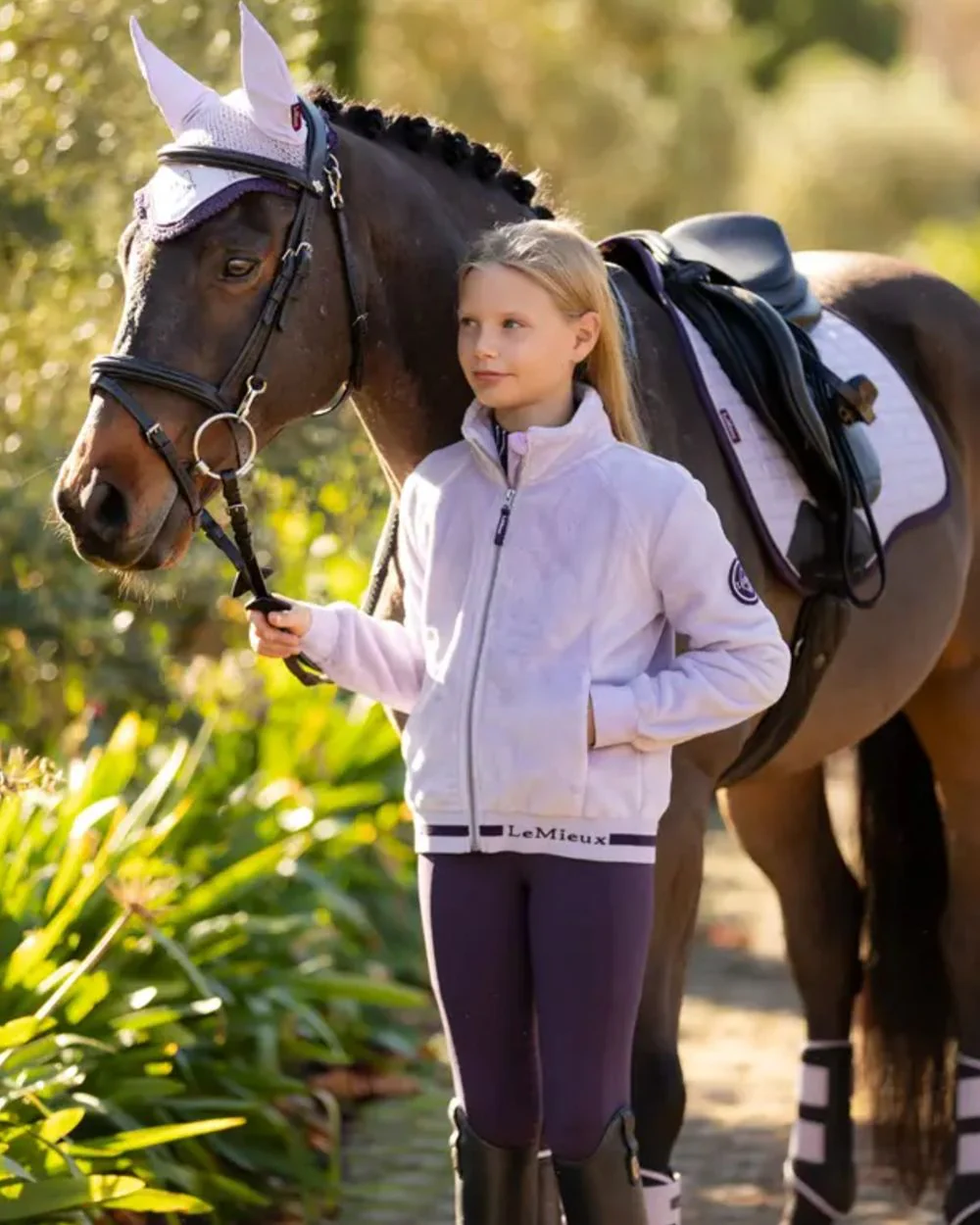 LeMieux Young Rider Libby Fleece Jacket - Image 2