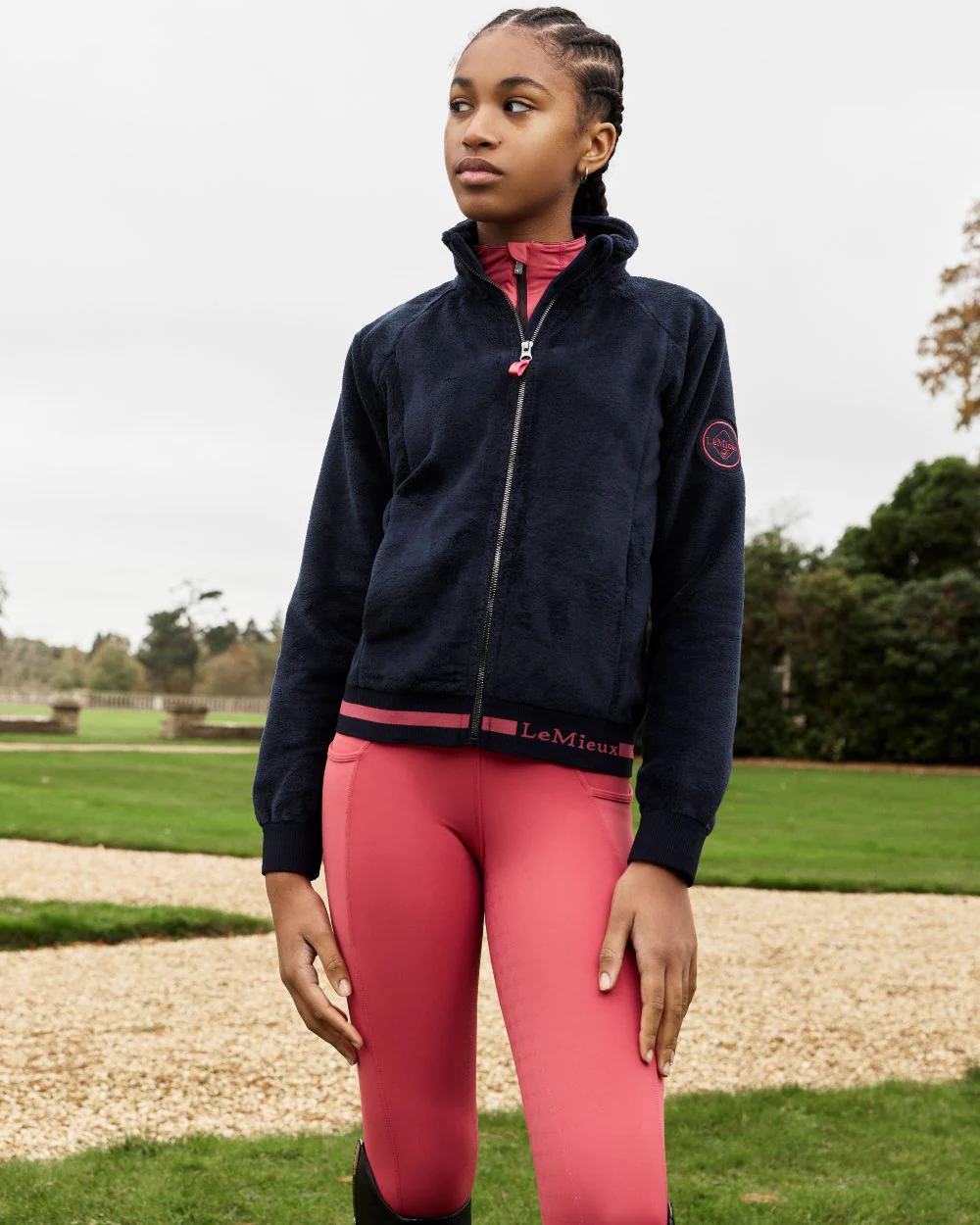 LeMieux Young Rider Libby Fleece Jacket - Image 9