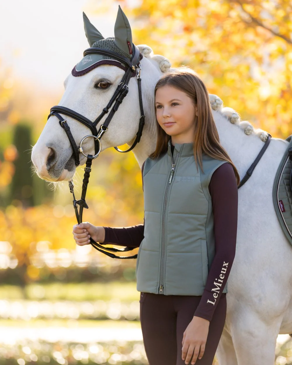 LeMieux Young Rider Pammy Training Gilet - Image 3