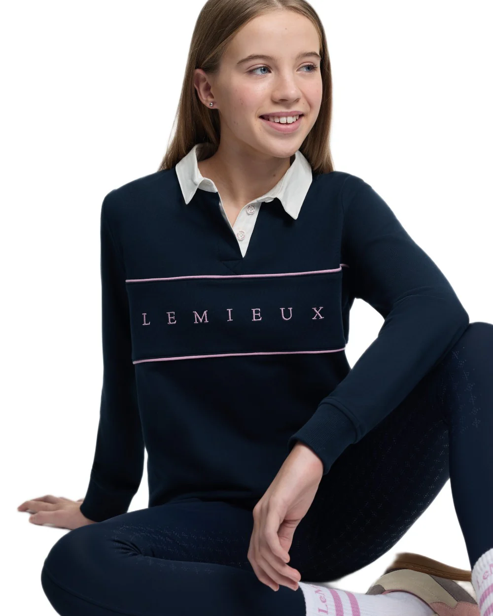 LeMieux Young Rider Riley Rugby Shirt - Image 7
