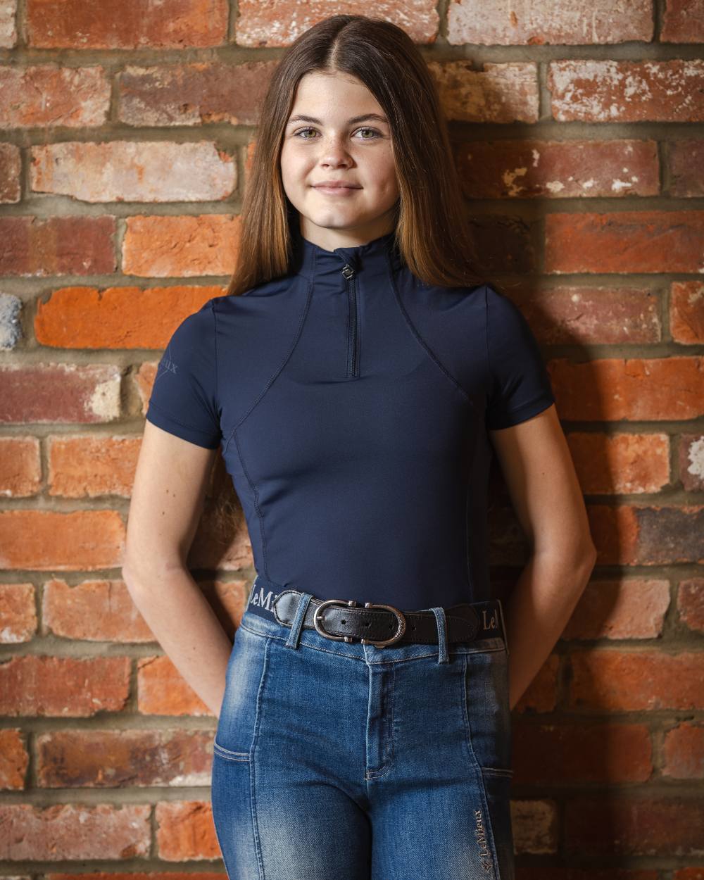 LeMieux Young Rider Short Sleeve Base Layer - Image 2