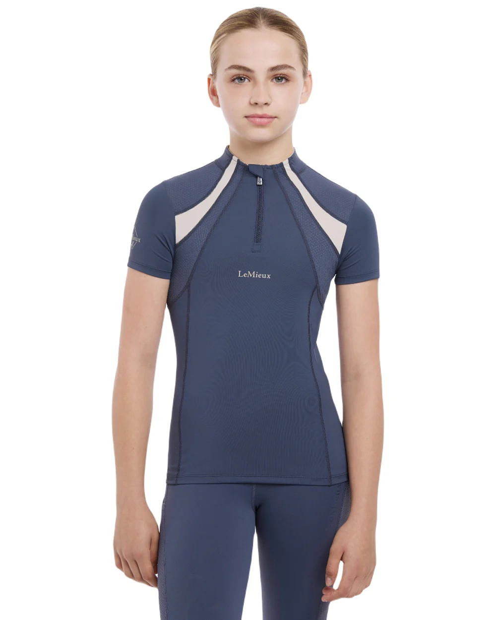LeMieux Young Rider Short Sleeve Mia Mesh Base Layer - Image 10