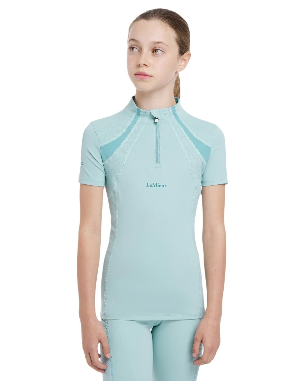 LeMieux Young Rider Short Sleeve Mia Mesh Base Layer - Image 2