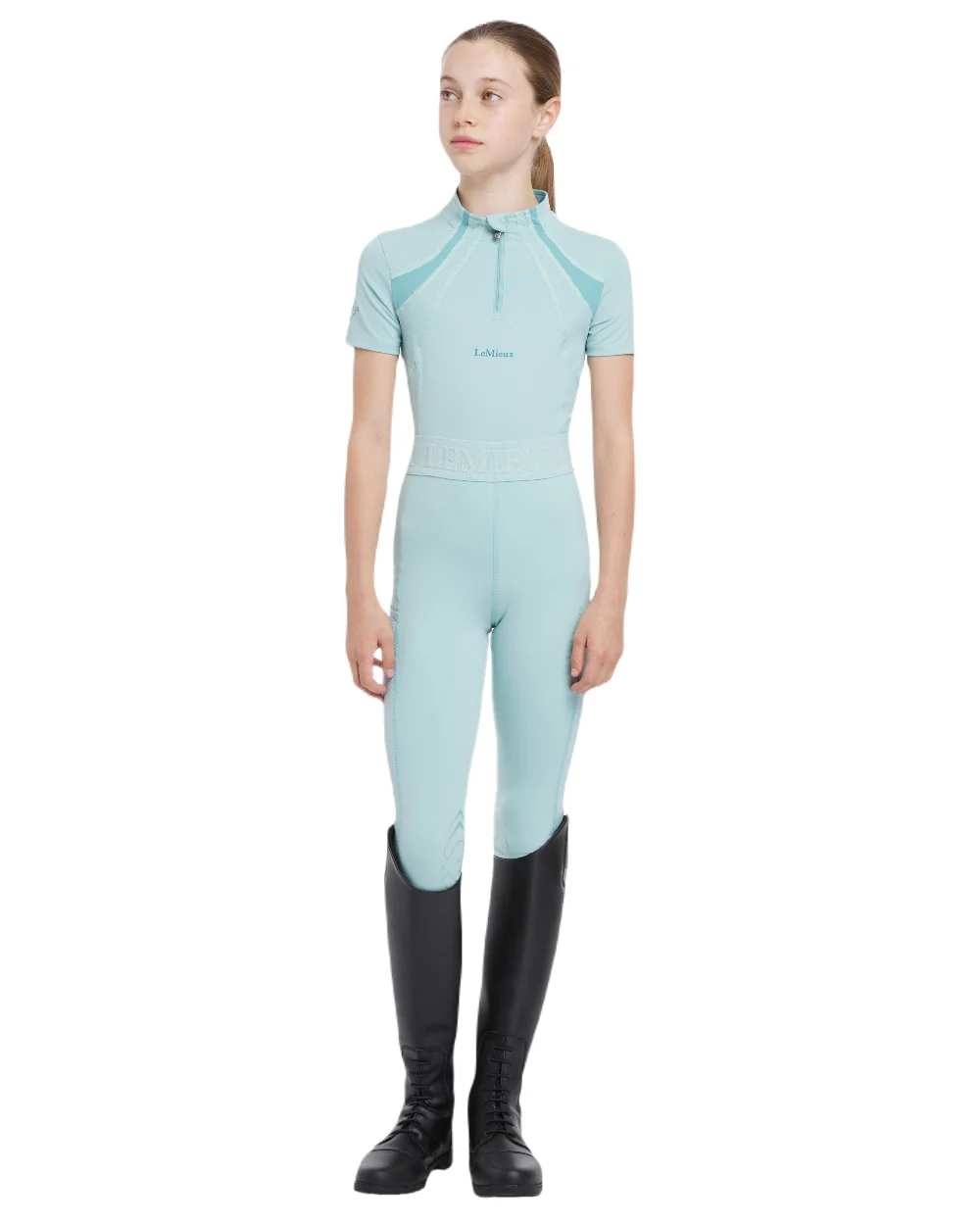LeMieux Young Rider Short Sleeve Mia Mesh Base Layer - Image 5