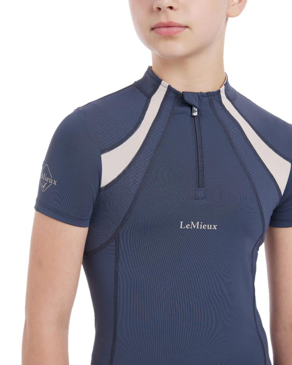 LeMieux Young Rider Short Sleeve Mia Mesh Base Layer - Image 9