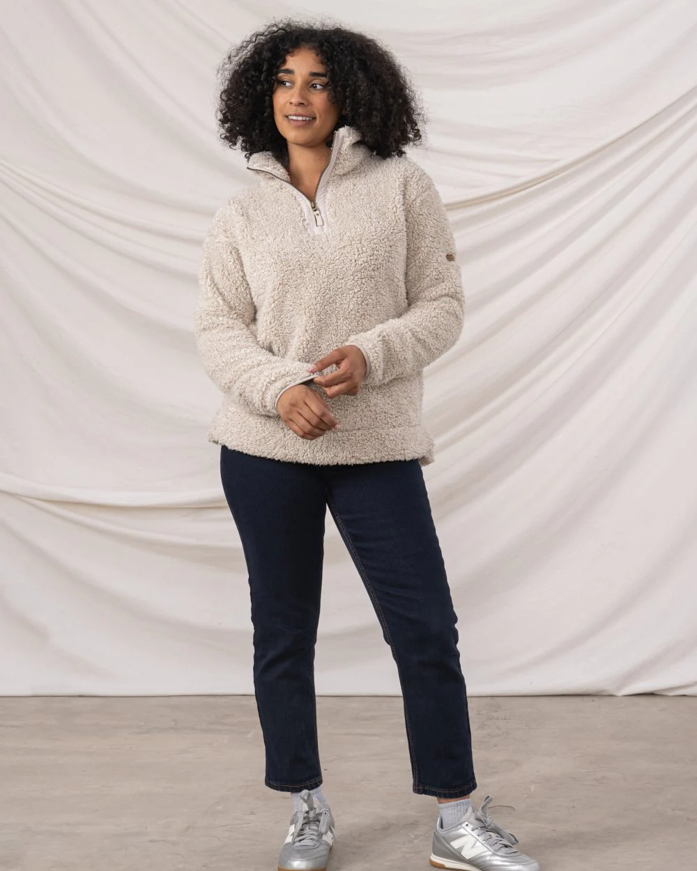 Lighthouse Ladies Coast Half Zip Fleece Sweater - Image 11