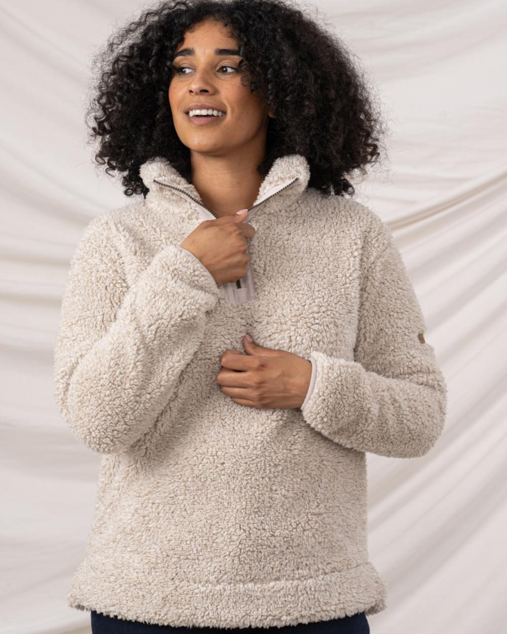 Lighthouse Ladies Coast Half Zip Fleece Sweater - Image 14