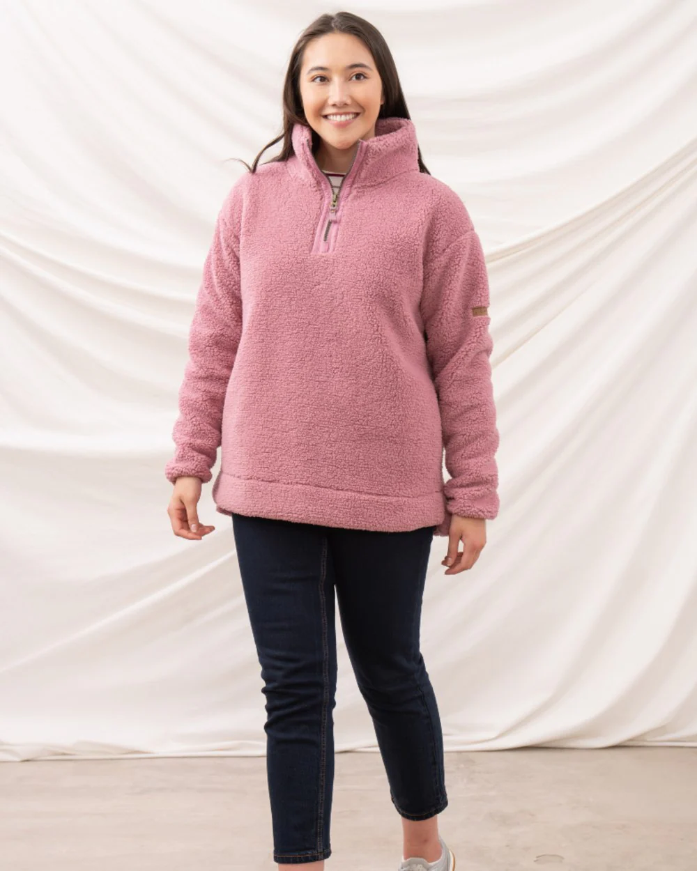 Lighthouse Ladies Coast Half Zip Fleece Sweater - Image 21