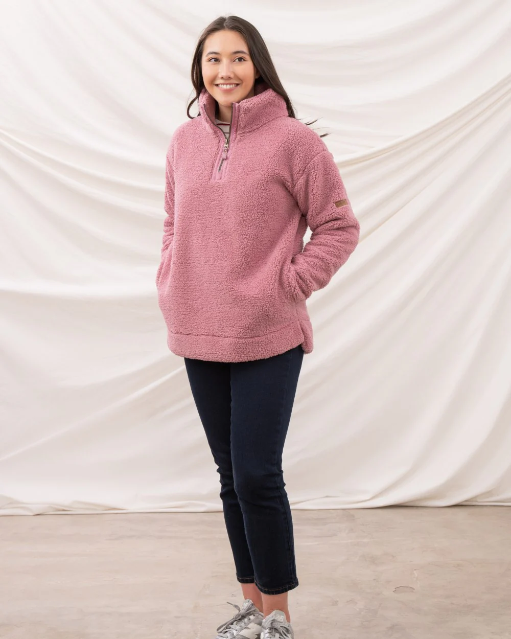 Lighthouse Ladies Coast Half Zip Fleece Sweater - Image 23