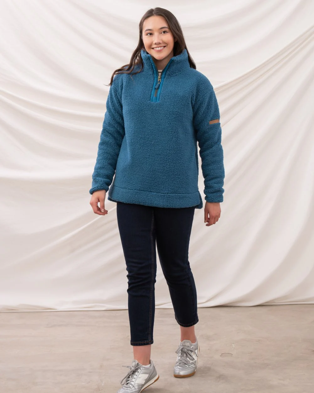 Lighthouse Ladies Coast Half Zip Fleece Sweater - Image 3