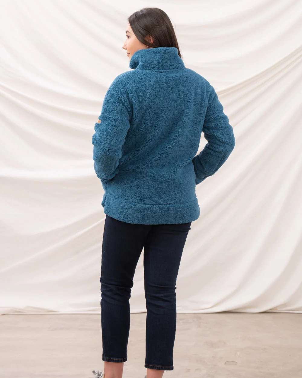 Lighthouse Ladies Coast Half Zip Fleece Sweater - Image 7