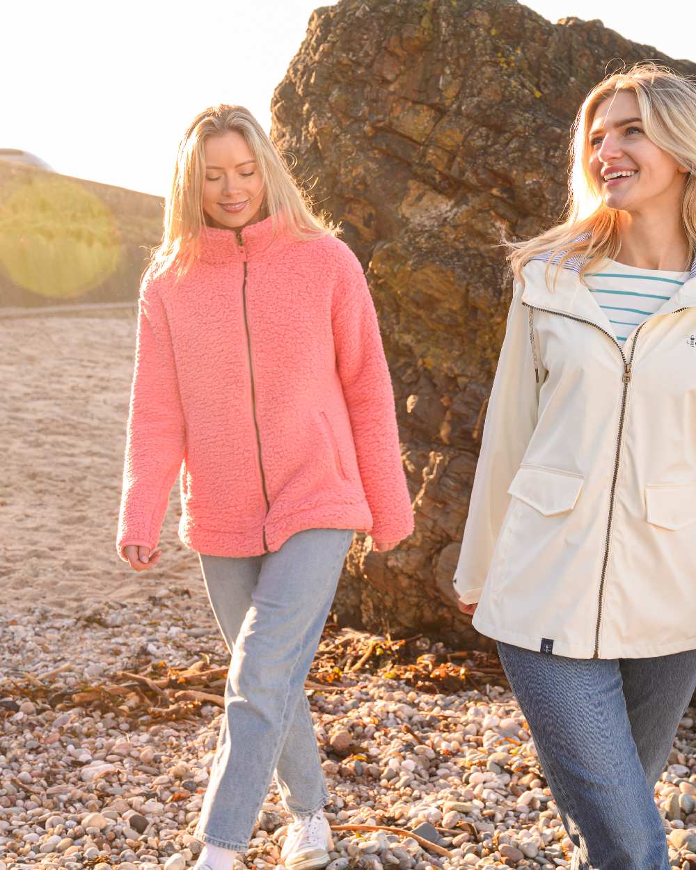 Lighthouse Ladies Seashell Full Zip Sherpa Fleece - Image 7